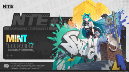 NTE presenta a Mint: nueva introducción de personaje y evento especial del Containment Test